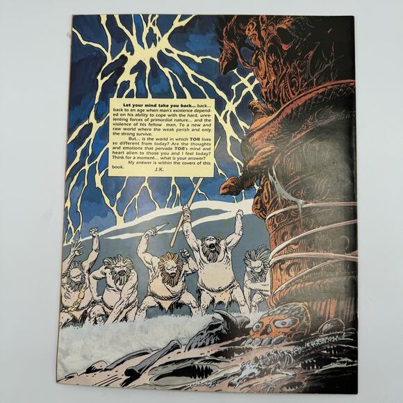 TOR by Joe Kubert Vol 1 No 1 June 1993 Heavy Hitters Epic Comics - Picture 5 of 6